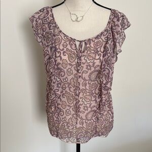 American Eagle Outfitters Floral Paisley Women's Top